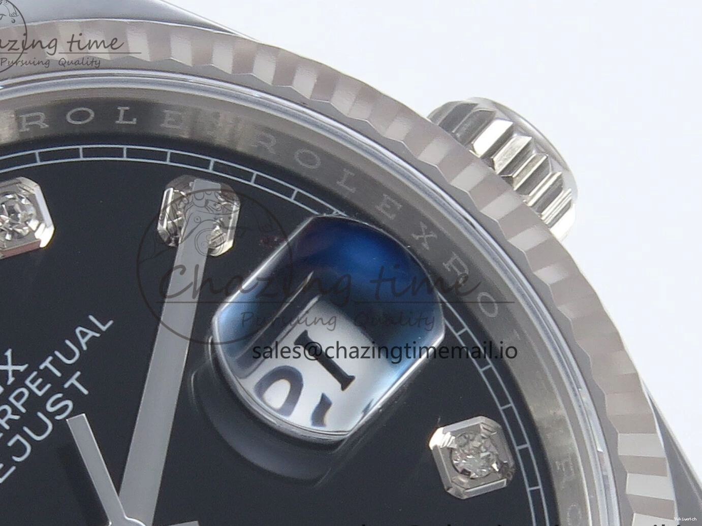 36 A3235 Jubilee 126234 EWEF Dial Best Black DateJust Diamonds Bracelet Edition on 0227